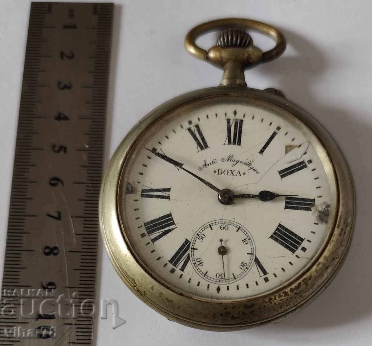 Auction  HUGE POCKET WATCH - DOXA