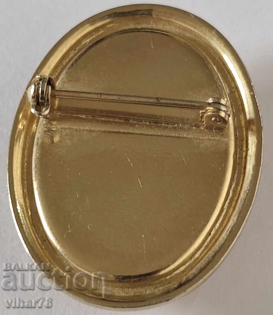 Old beautiful brooch - cameo - 5