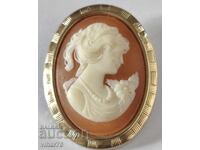 Broscă veche frumoasă - camee