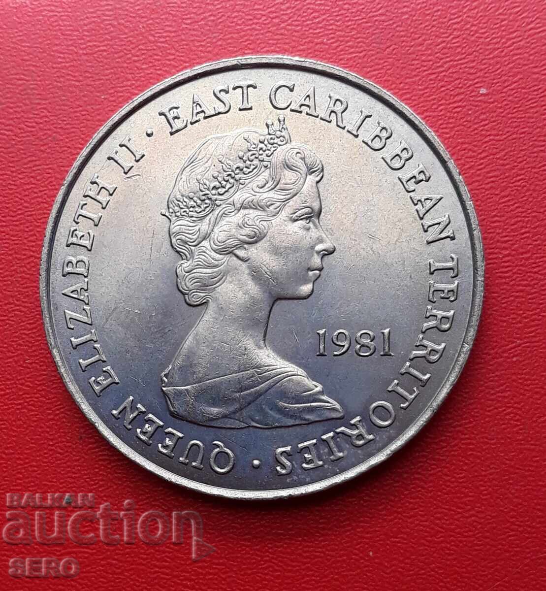British Eastern Caribbean-10 Dollars 1981 with price € 22.00 | 43.03 BGN