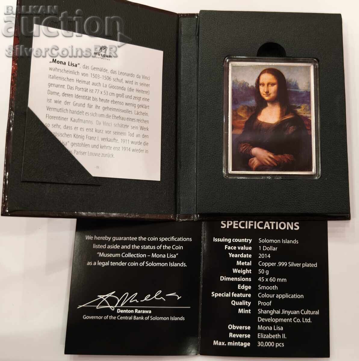 Licitație Miere 1$ Mona Lisa Leonardo 2014