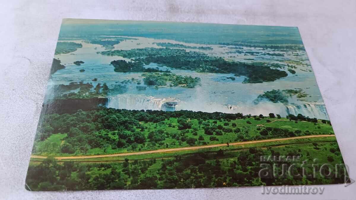 Ταχυδρομικό δελτάριο The Victoria Falls with Cataract Islands
