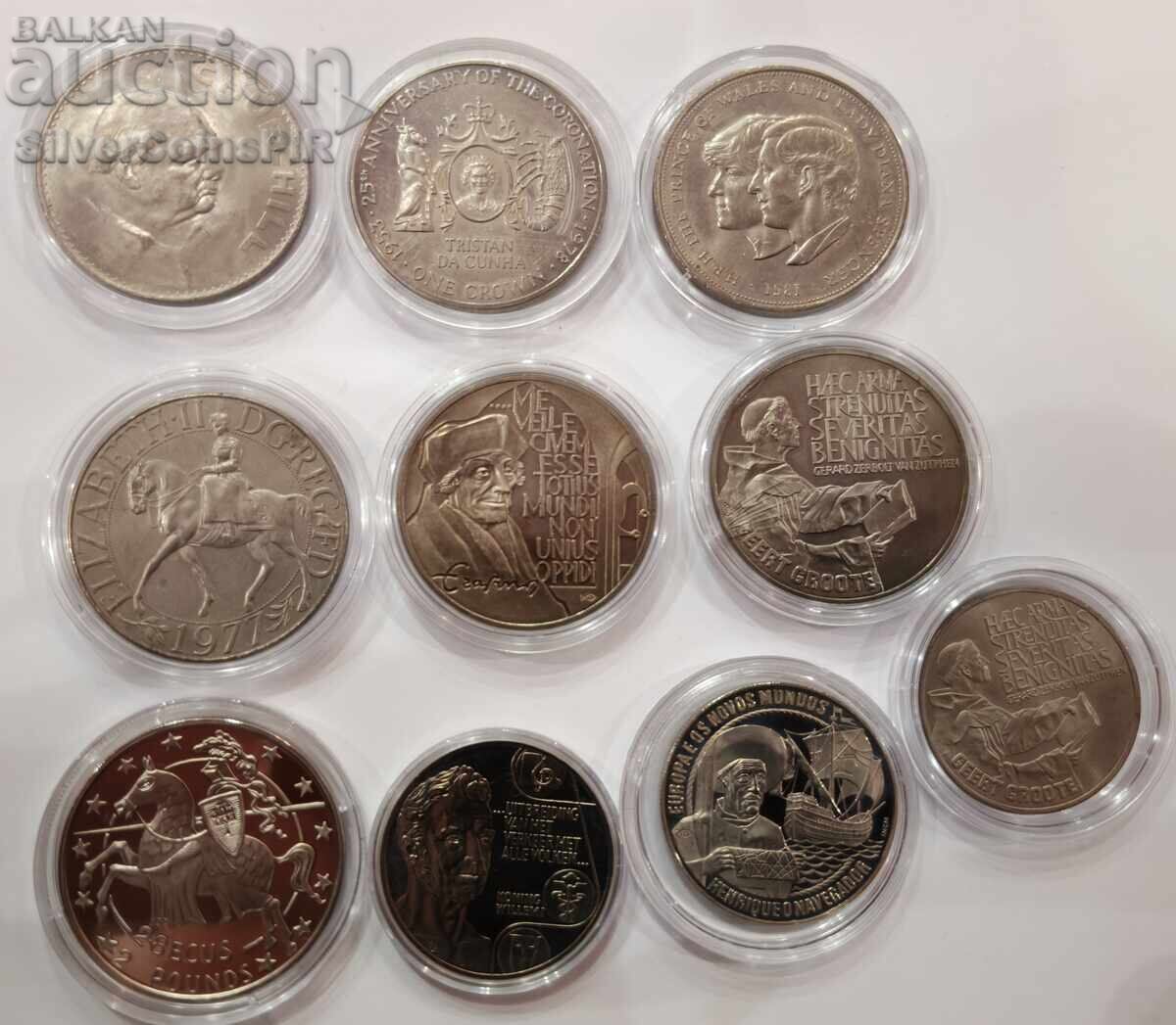 Honey Lot of 10 Anniversary Coins Assorted