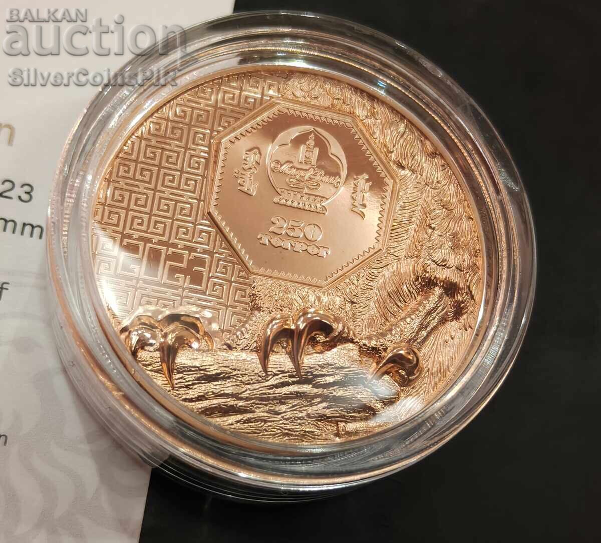 Аукцион МЕД 250 Тугриг Монголски Сокол 2023 Монголия