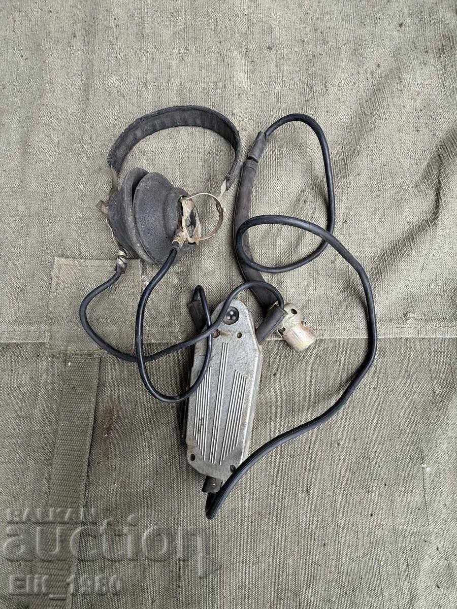 Headset for a Soviet radio station with price € 12.50 | 24.45 BGN