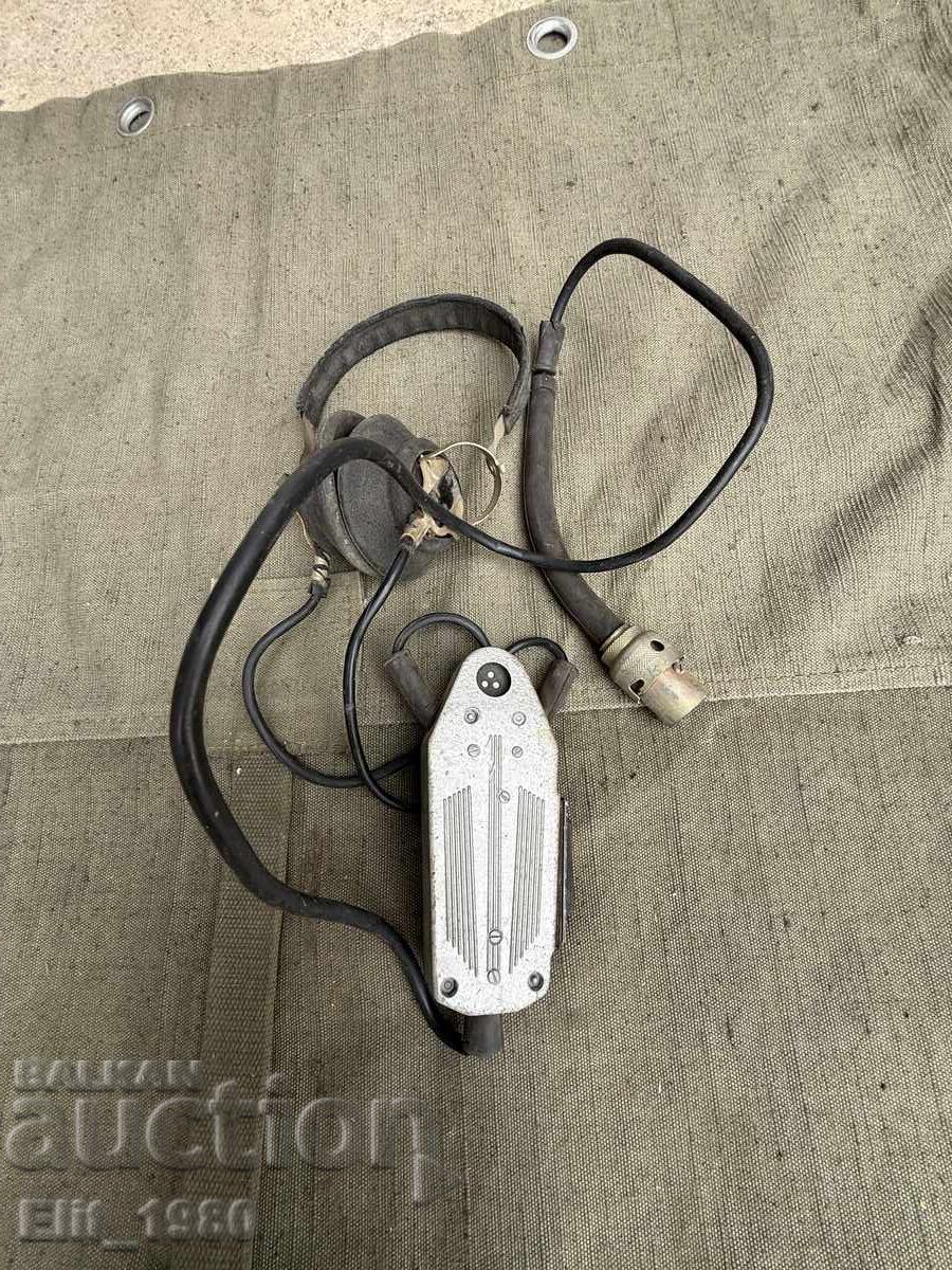 Auction  Headset for a Soviet radio station