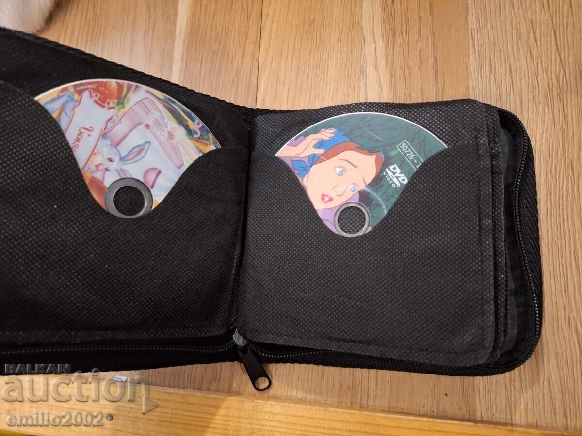 Cartoons on DVD in a folder 12 pcs. with price € 4.50 | 8.80 BGN