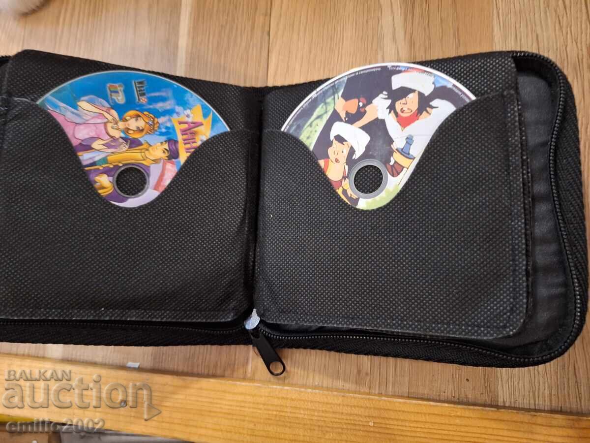 Delivery of Cartoons on DVD in a folder 12 pcs.