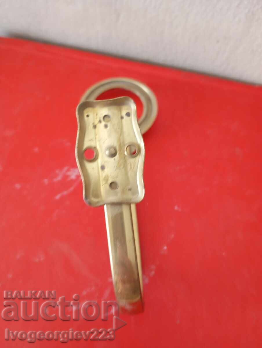 Cuier vintage din alamă - 5