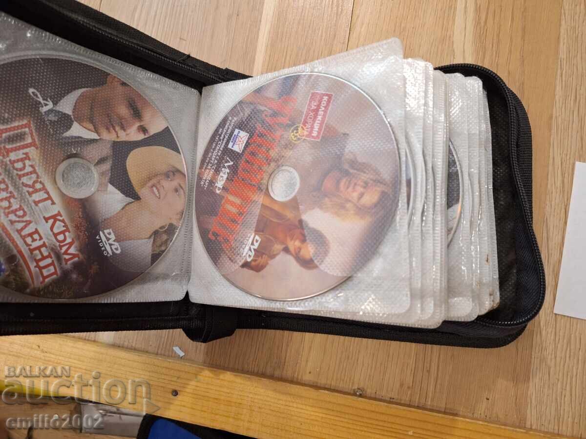 Аукцион Филми на ДВД DVD в класьр 40бр