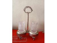 Винтидж лъжичник,солница