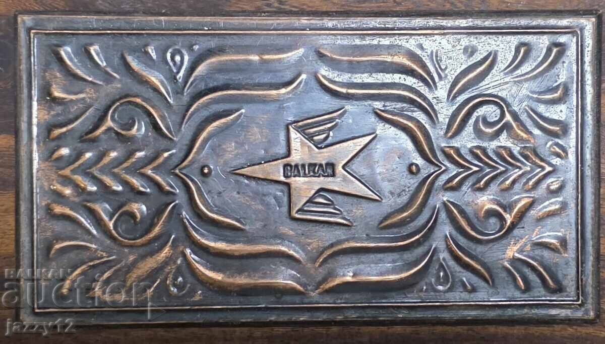 Plachetă panou metaloplastie BGA Balcan