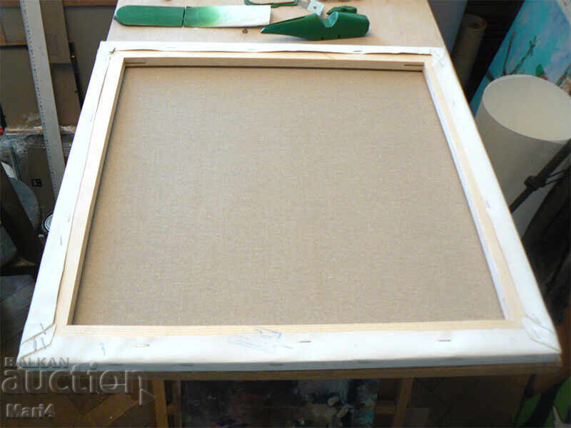 Peisaj de iarnă din Plovdiv. Pictură în ulei. 50x50 cm. mARTger cu preț € 230.00 | 449.84 BGN