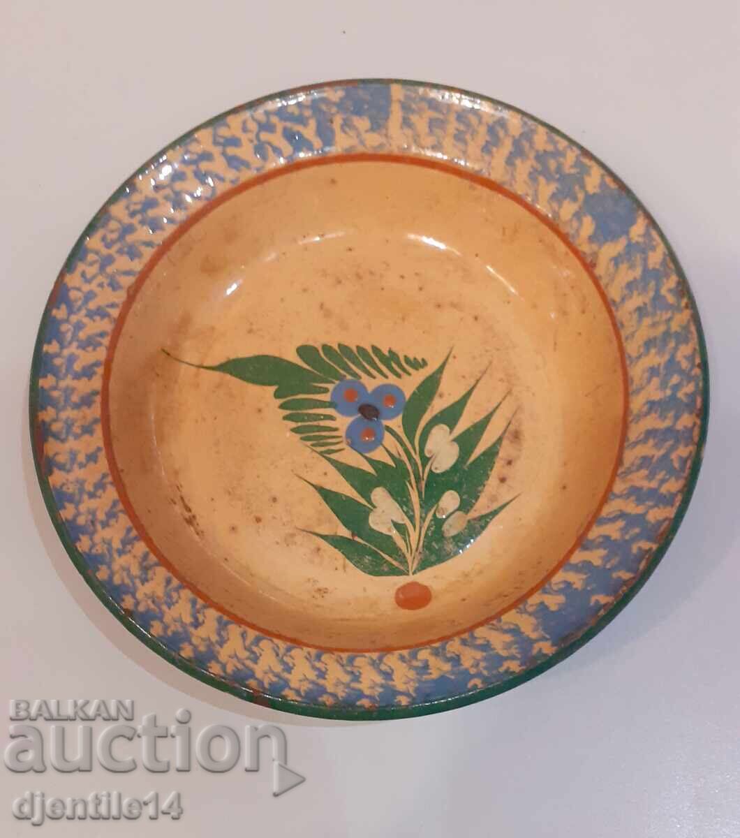 Farfurie ceramică veche - 5