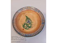 Παλιό κεραμικό πιάτο