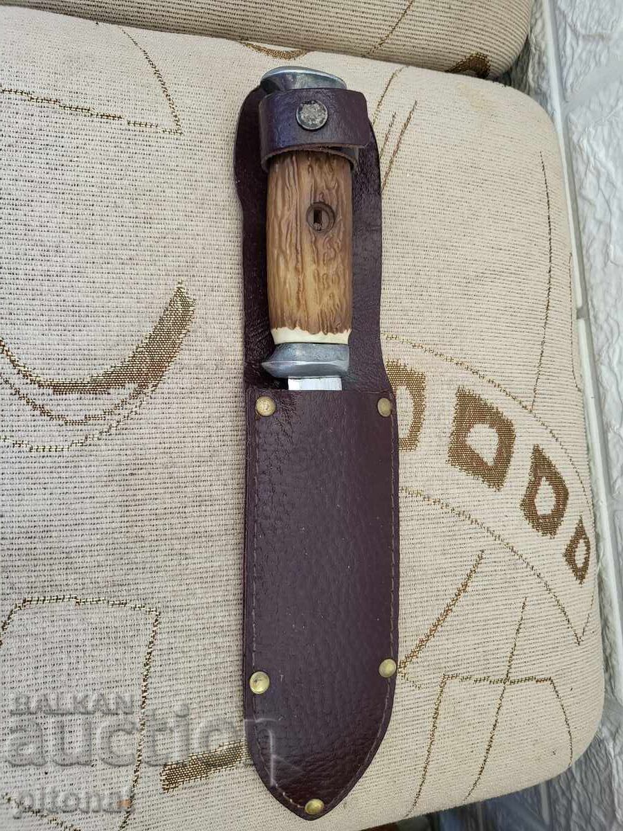 Колекционерски ловен нож от соца MIKOV - 6