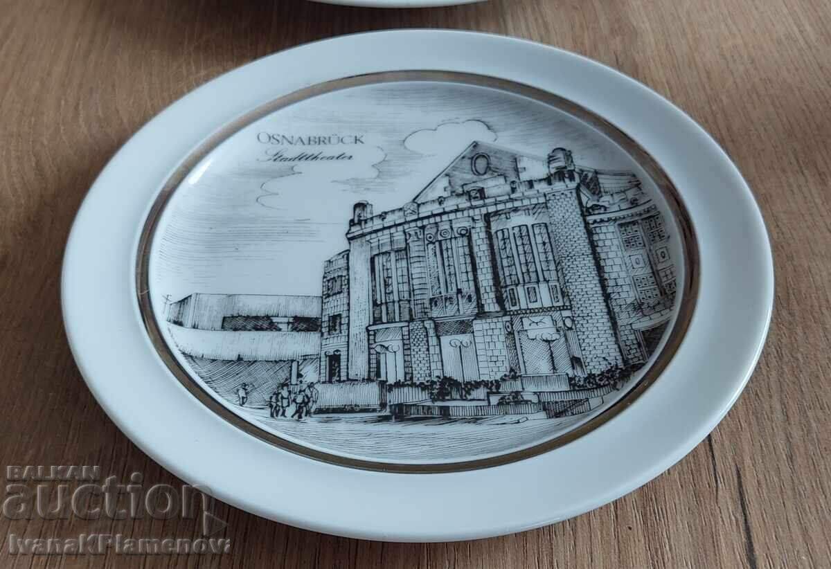 Δημοπρασία Πιάτα πορσελάνη ρετρό Γερμανία για γνώστες δύο τεμάχια