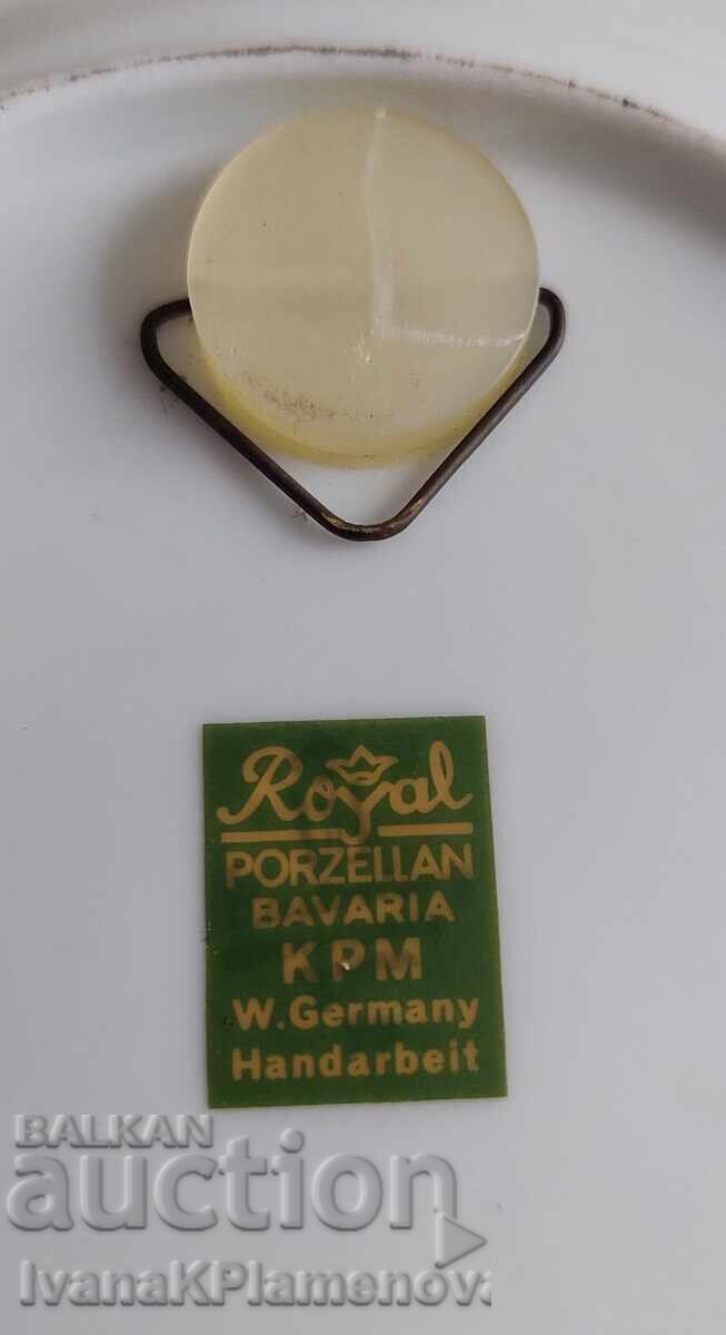 Πιάτα πορσελάνη ρετρό Γερμανία για γνώστες δύο τεμάχια - 6