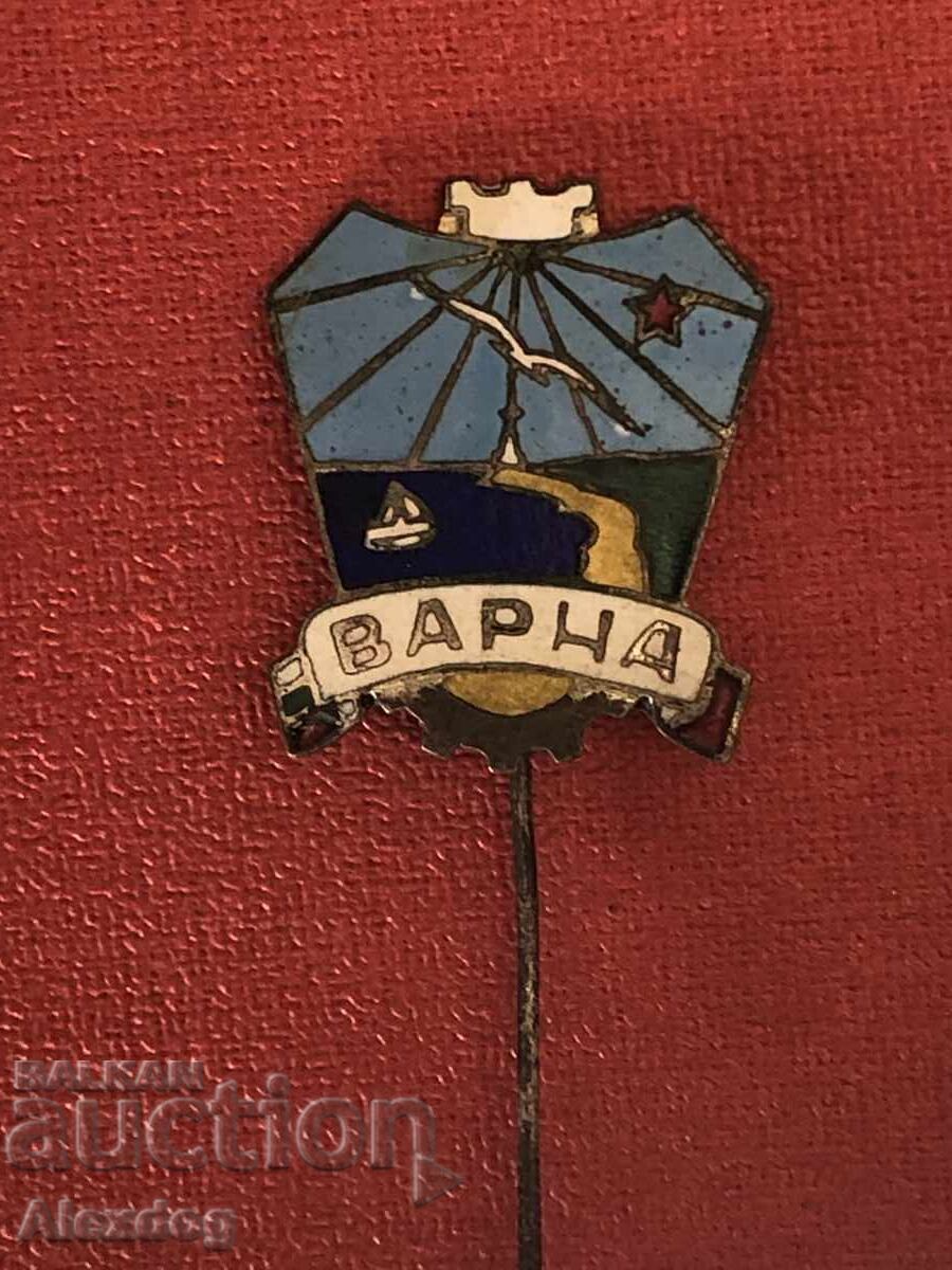 Breast badge. Honorary badge VARNA with price € 35.00 | 68.45 BGN