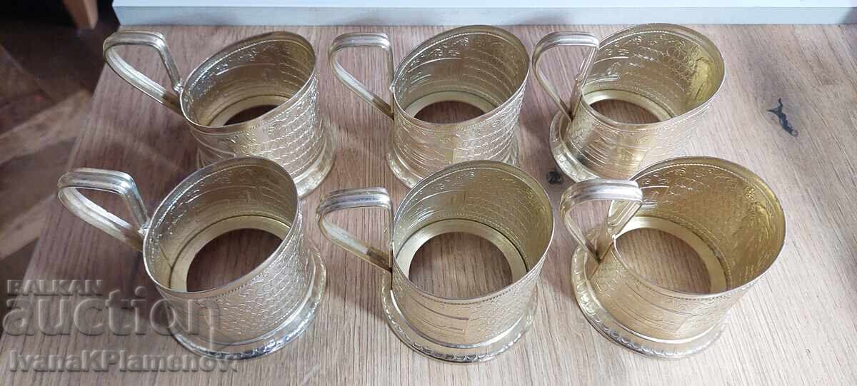 Suporturi pentru pahare Rusia pentru cunoscători, 6 bucăți cu preț € 16.00 | 31.29 BGN