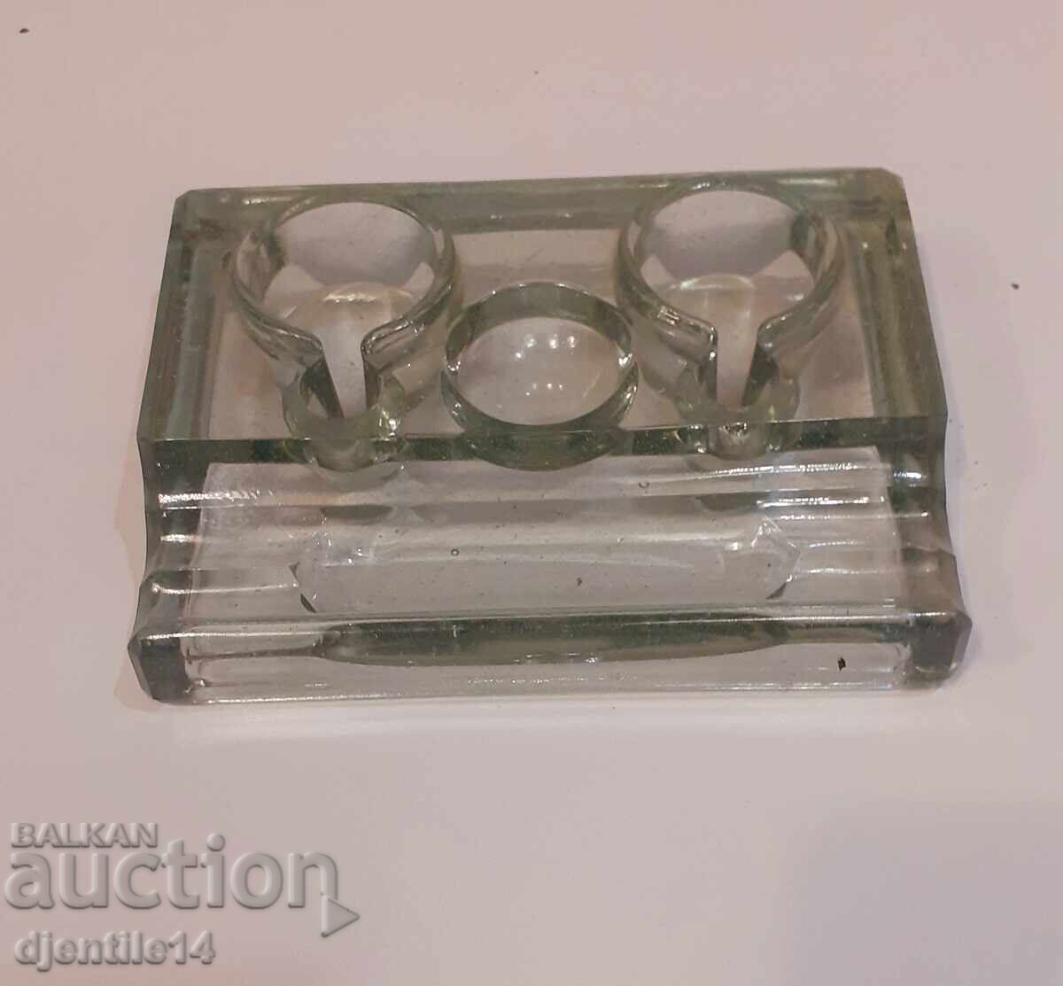Glass inkwell - 6