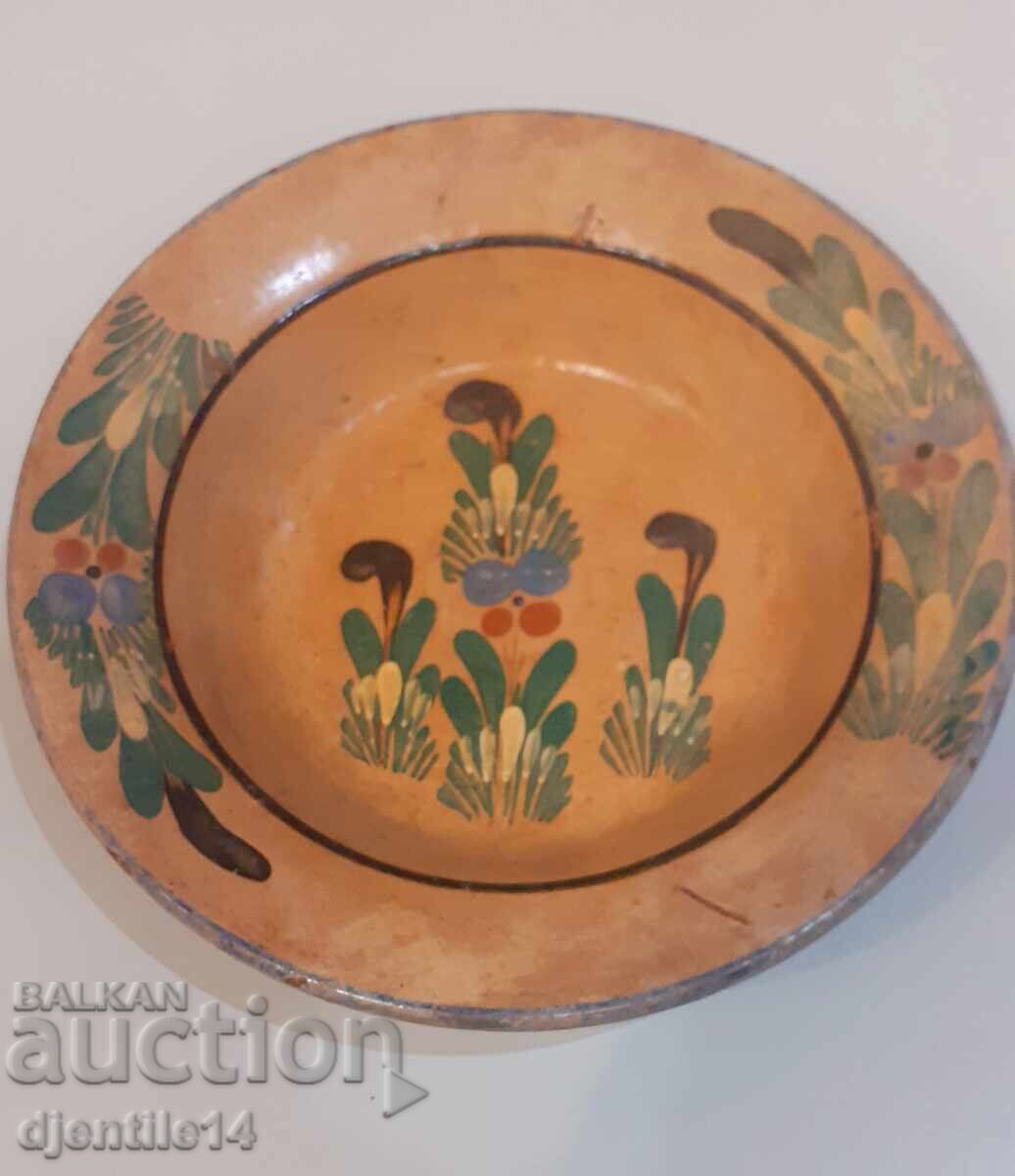 Παλιό κεραμικό πιάτο - 6