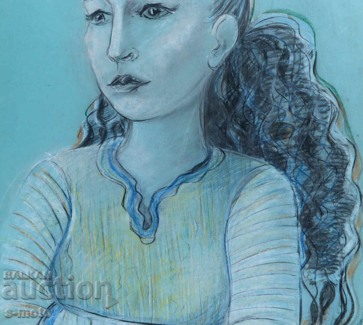 Tablou portret în pastel - 5