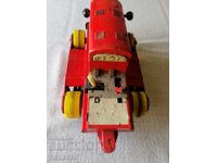 Jucărie retro din tablă cu șenile „Buldozer”