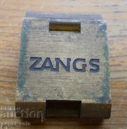 Старинна сгъваема лупа "Zangs"