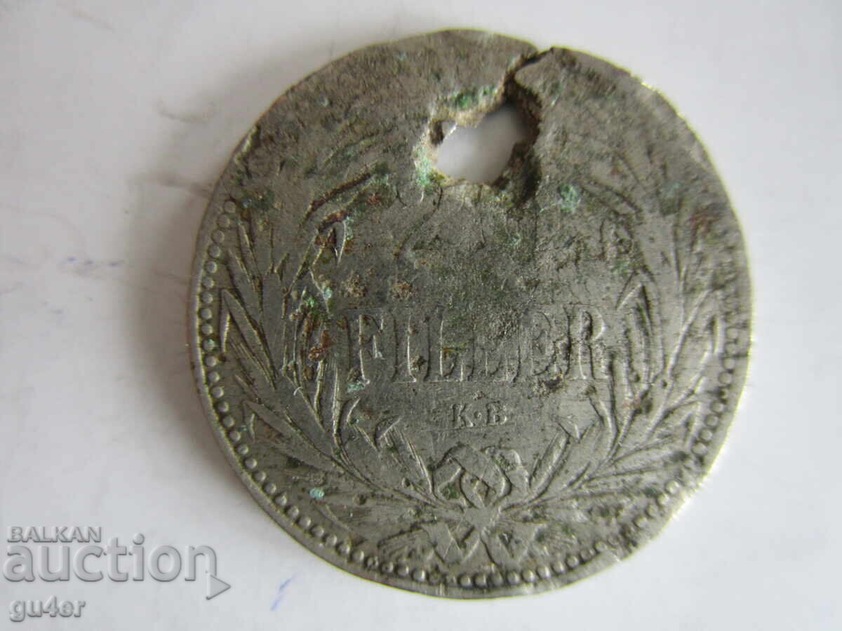 ❌❌UNGARIA, 20 FILLÉR 1893, GĂURITĂ/ORIGINALĂ❌❌ cu preț € 0.30 | 0.59 BGN