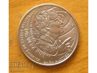 САЩ Видни американски жени 1/4 долар 2025 д-р Вера Рубин D