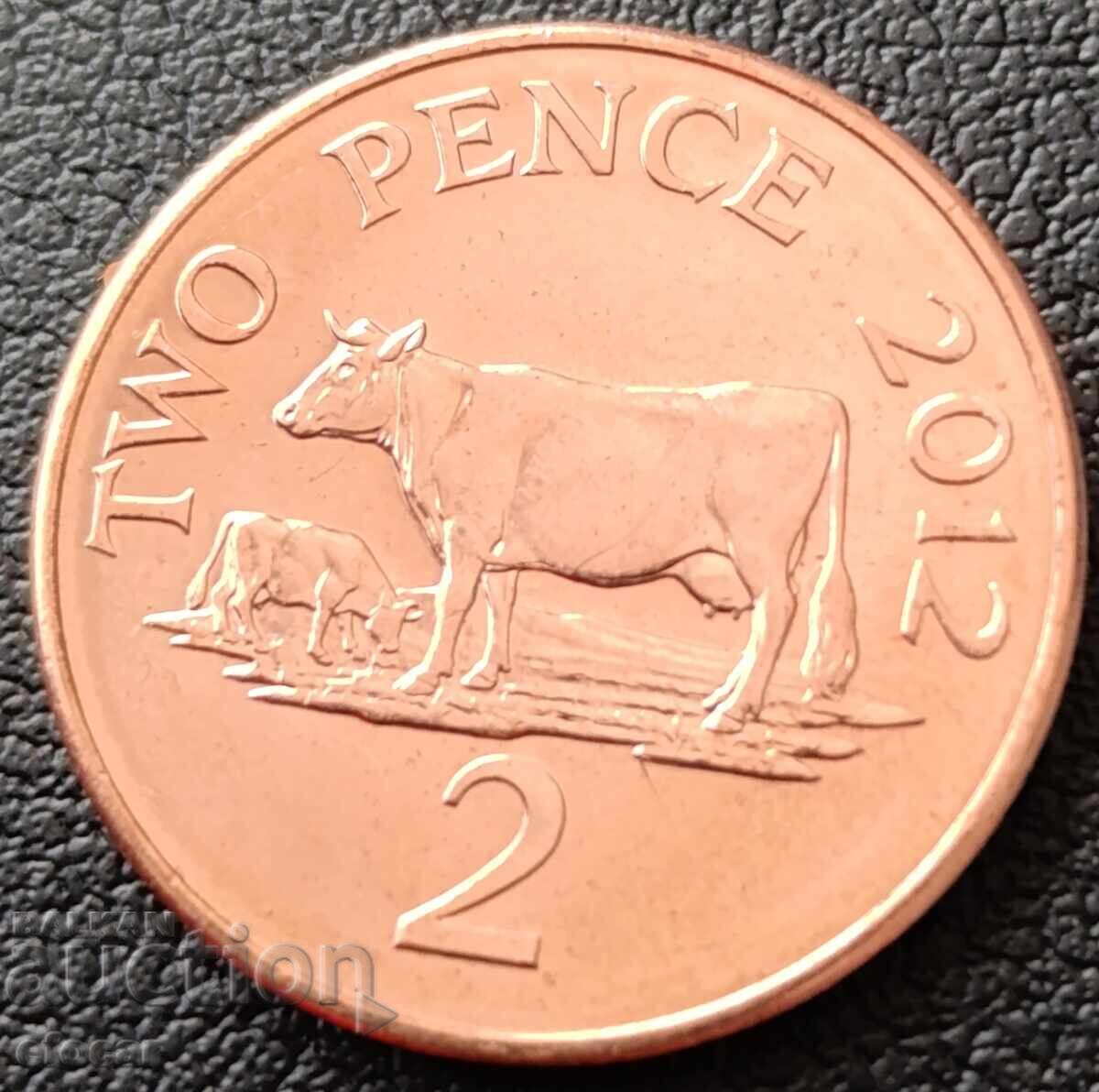 2 пенса Бермуда 2012