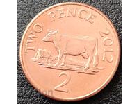 2 пенса Бермуда 2012