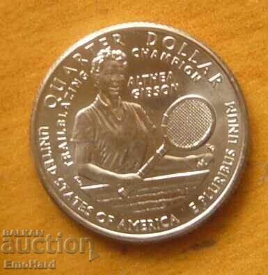 САЩ Видни американски жени 1/4 долар 2025 Алтеа Гибсън P