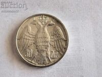 30 drahme 1964 Grecia argint