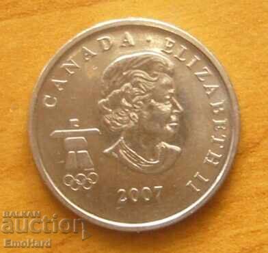 Καναδάς 25 σεντς 2007 - Βανκούβερ Κέρλινγκ με τιμή € 0.75 | 1.47 BGN