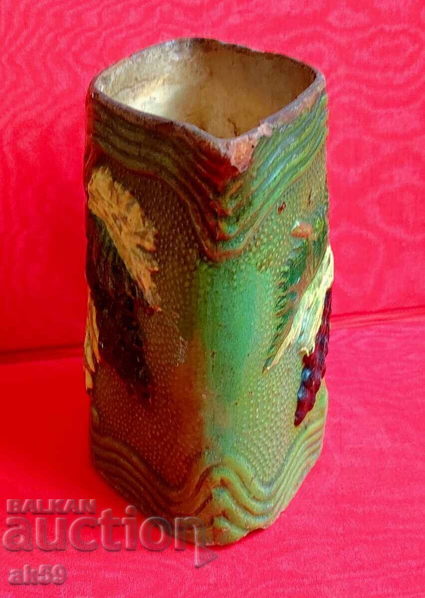 Παράδοση Παλιά κανάτα για κρασί - κεραμικά Τρόγιαν