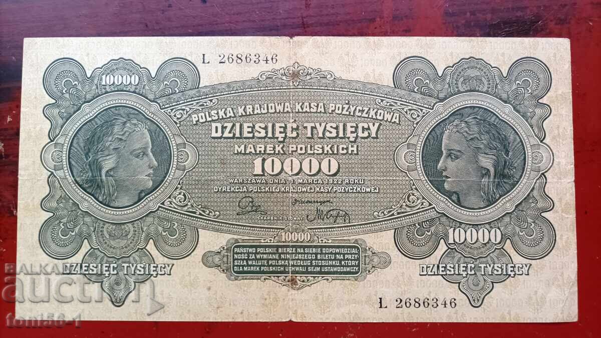 Polonia 10000 zloți 1922