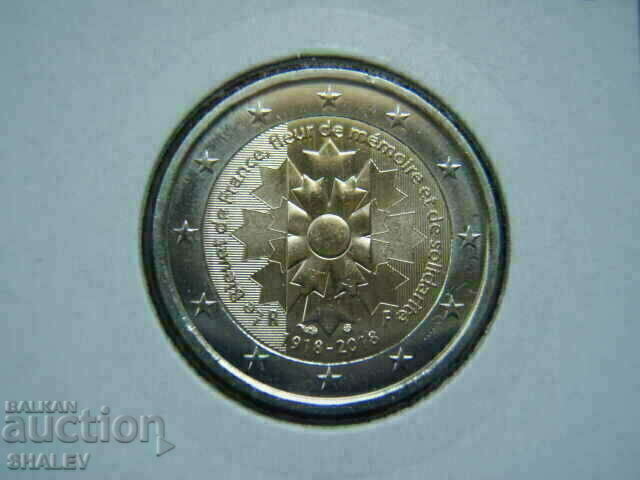 Auction  2 euro 2018 France "100 years" (1) /France/ - Unc (2 euro)