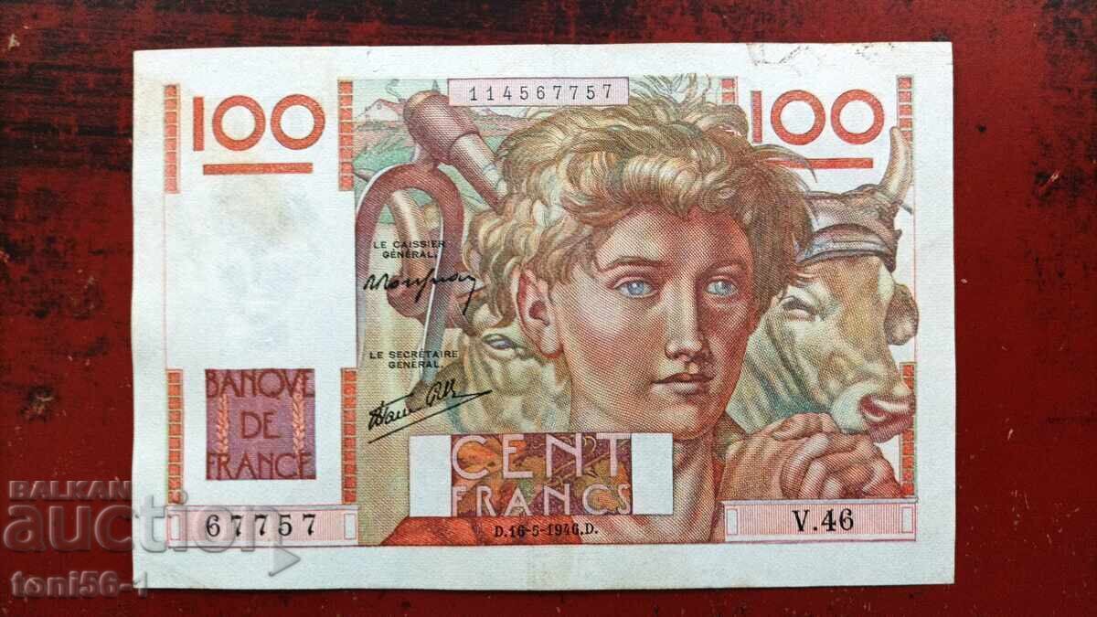 France 100 francs 1946 France 100 francs 1946
