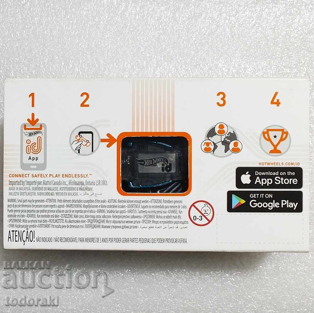 Auction  Hot Wheels ID Bone Shaker iOS Android Hot Wheels 1:64 Car