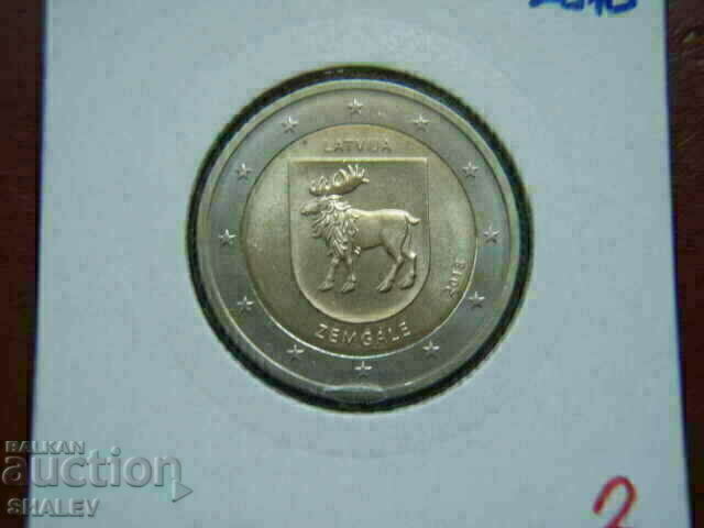 Delivery of 2 euro 2018 Latvia "Zemgale" (2) /Latvia/ - Unc (2 euro)