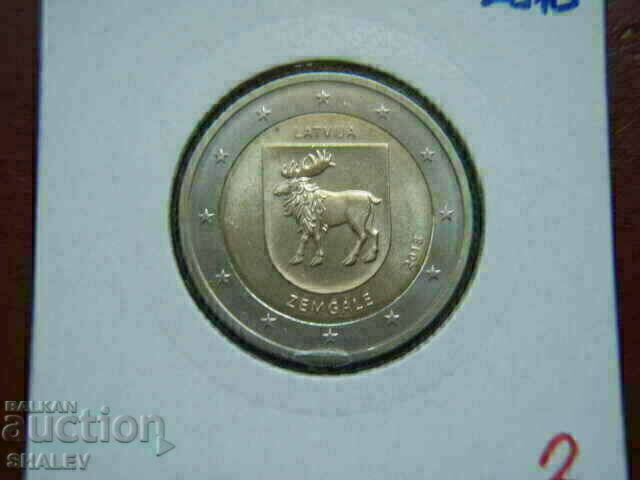 Livrarea 2 euro 2018 Letonia "Zemgale" (2) /Letonia/ - Unc (2 euro)