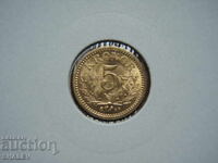 5 Kronor 1901 Σουηδία - AU (χρυσό)