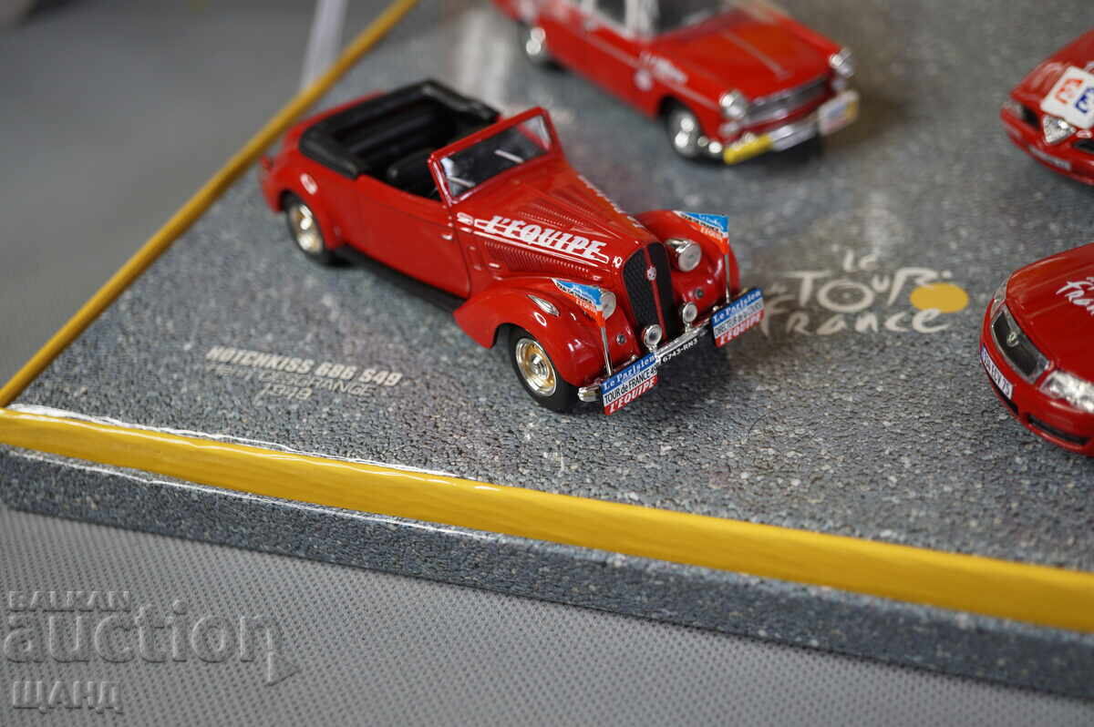 Set de mașinuțe metalice franțuzești din 2006 cu cutie - 5