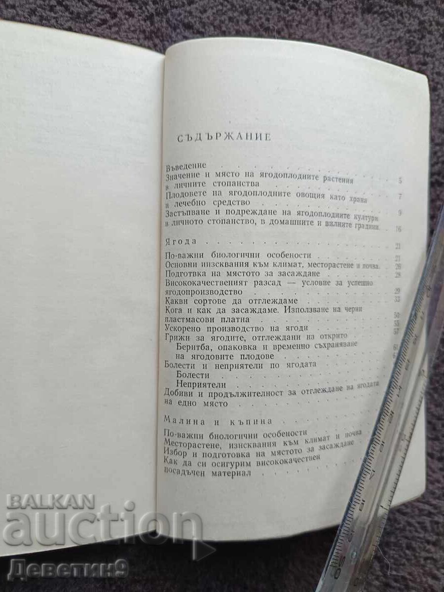 Отглеждане на ягодоплодни растения - Л. Христов 1980 г. - 6