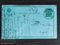 Пощенска Карта таксов знак -