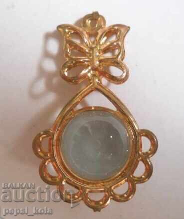Gold-plated pendant