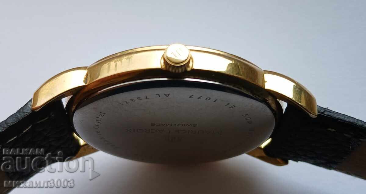 Δημοπρασία ΕΛΒΕΤΙΚΟ ΡΟΛΟΙ ΧΕΙΡΟΣ QUARTZ MAURICE LACROIX