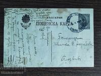 Пощенска Карта таксов знак -